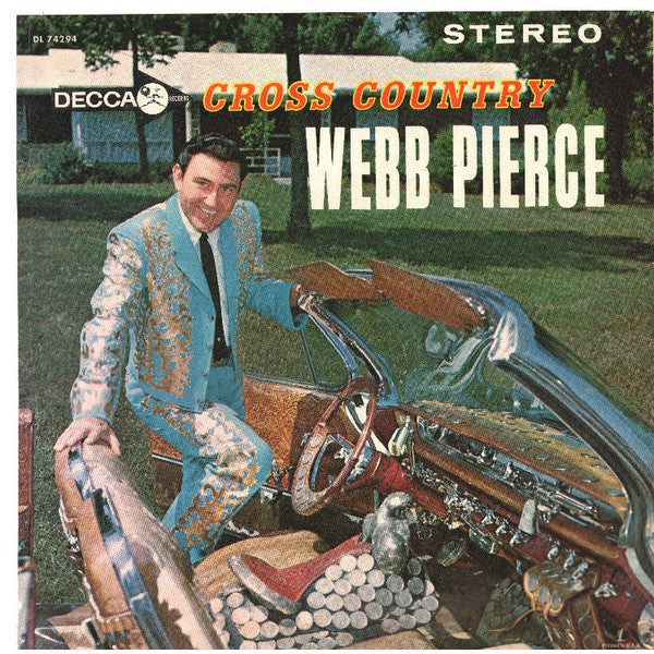 Webb Pierce - Cross Country - LP
