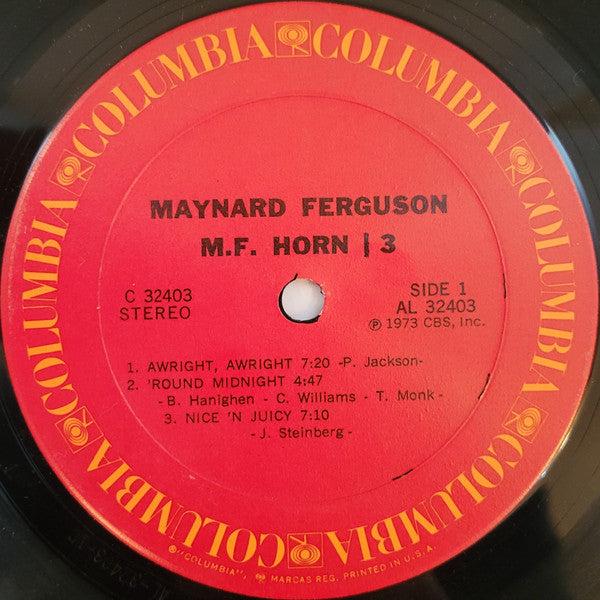 Maynard Ferguson - M.F.Horn | 3 - LP