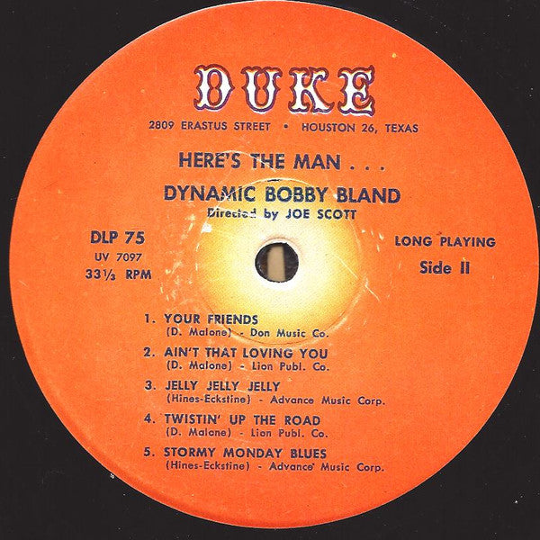 Bobby Bland - Here's The Man - LP