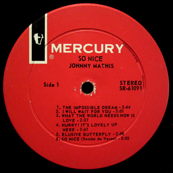 Johnny Mathis - So Nice - LP