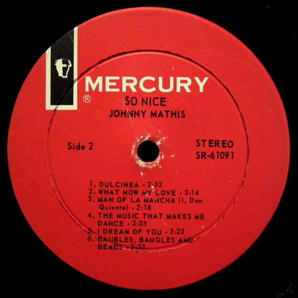 Johnny Mathis - So Nice - LP