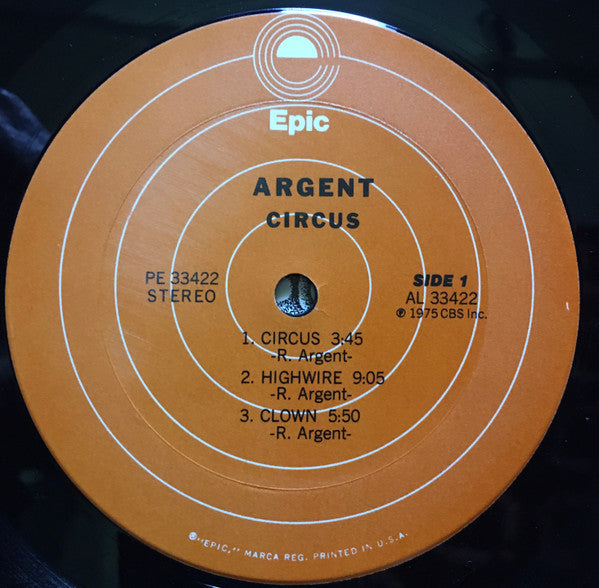 Argent - Circus - LP