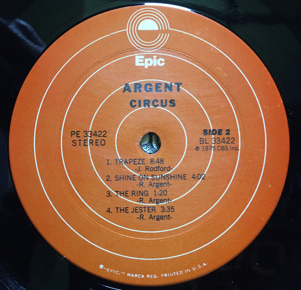 Argent - Circus - LP