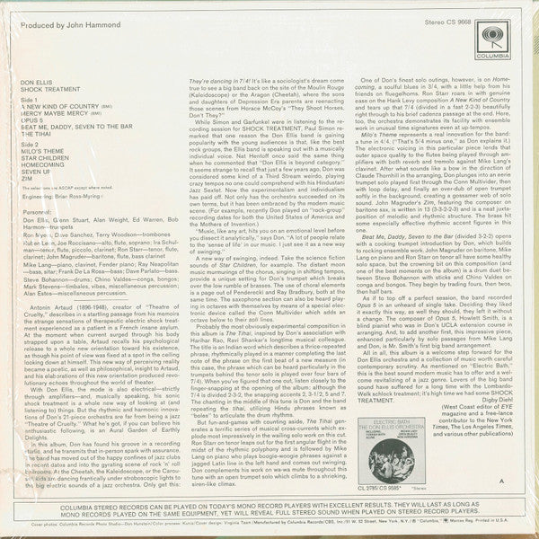 Don Ellis - Shock Treatment - LP