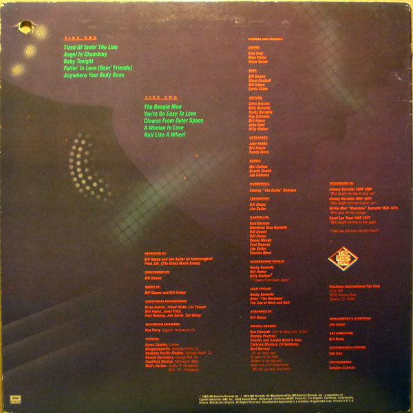 Rocky Burnette - The Son Of Rock And Roll - LP