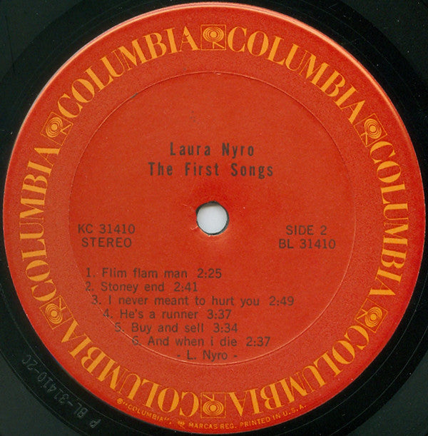 Laura Nyro - The First Songs - LP