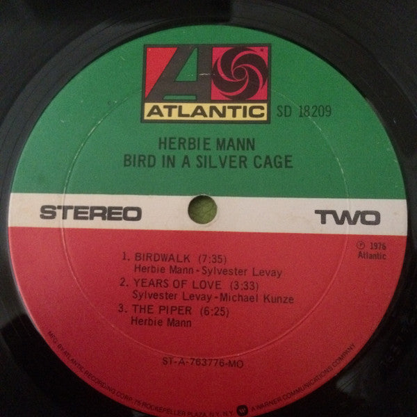 Herbie Mann - Bird In A Silver Cage - LP