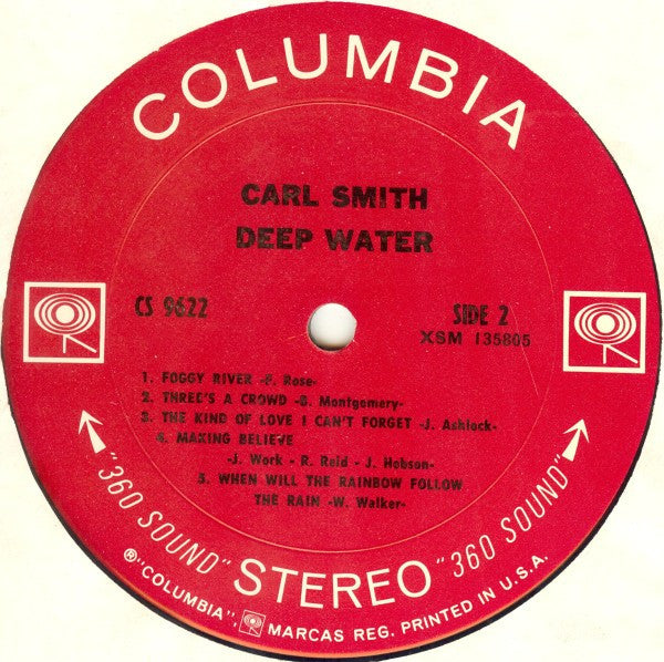 Carl Smith  - Deep Water - LP
