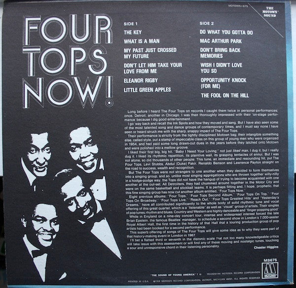 Four Tops - Four Tops Now! - LP