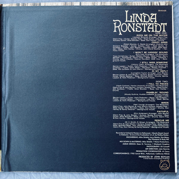 Linda Ronstadt - Linda Ronstadt - LP