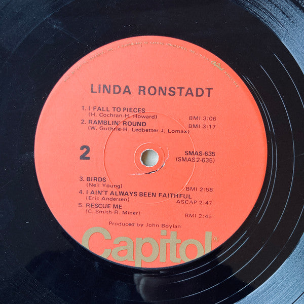 Linda Ronstadt - Linda Ronstadt - LP