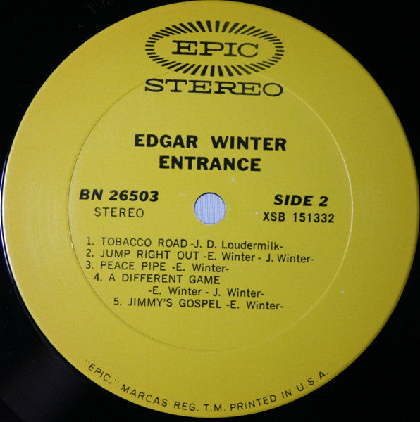 Edgar Winter - Entrance - LP