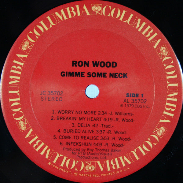 Ron Wood - Gimme Some Neck - LP