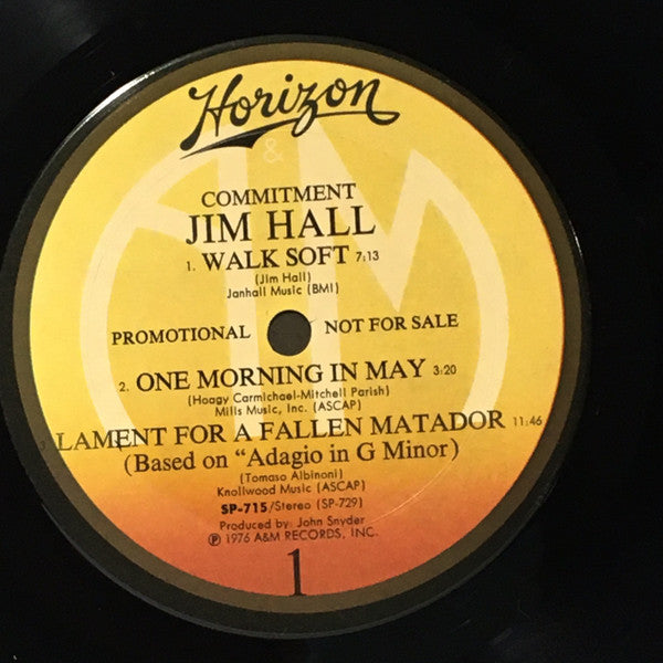 Jim Hall - Commitment - LP