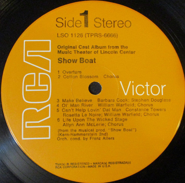 Original Cast Album from the Music Theater Of Lincoln Center* - Show Boat - LP