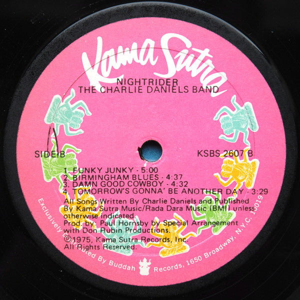 The Charlie Daniels Band - Nightrider - LP