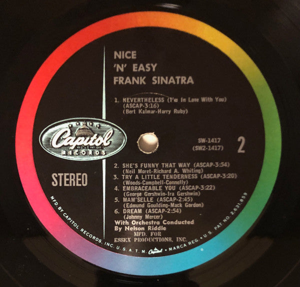 Frank Sinatra - Nice 'N' Easy - LP
