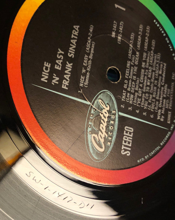 Frank Sinatra - Nice 'N' Easy - LP