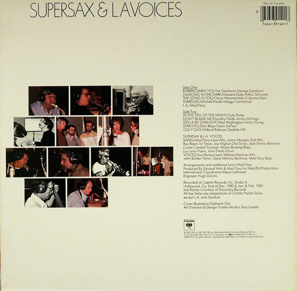 Supersax & L.A. Voices* - Supersax & L.A. Voices - LP