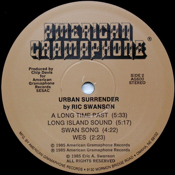 Ric Swanson - Urban Surrender - LP