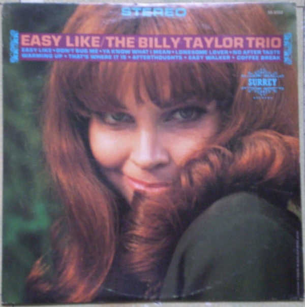The Billy Taylor Trio* - Easy Like - LP