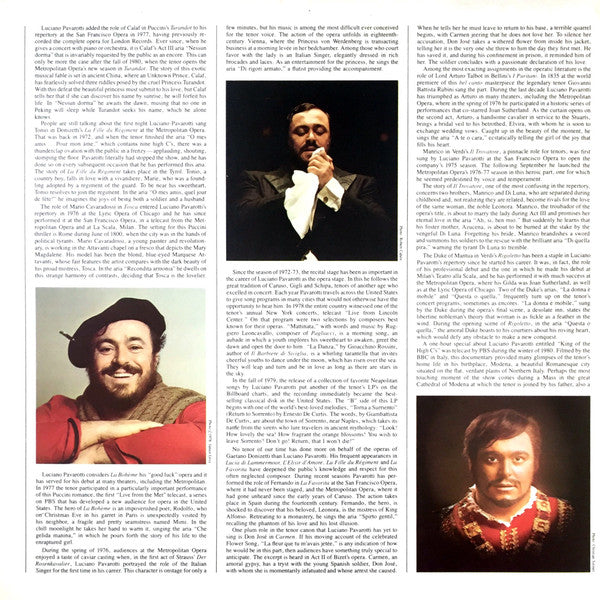 Luciano Pavarotti - Pavarotti's Greatest Hits - LP