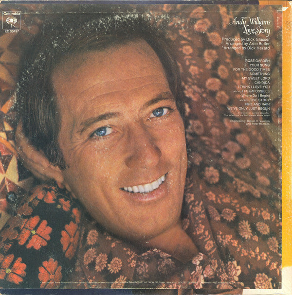 Andy Williams - Love Story - LP