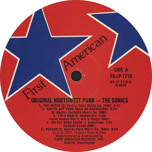 The Sonics - Original Northwest Punk - LP