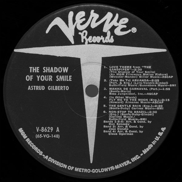 Astrud Gilberto - The Shadow Of Your Smile - LP