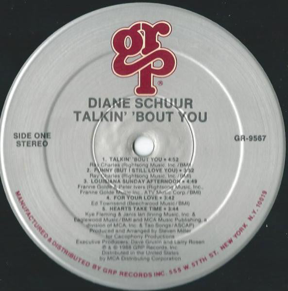 Diane Schuur - Talkin' 'Bout You - LP
