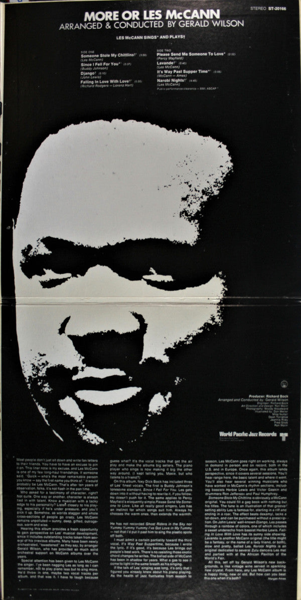 Les McCann - More Or Les McCann - LP