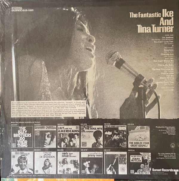 Ike & Tina Turner - The Fantastic Ike & Tina Turner - LP