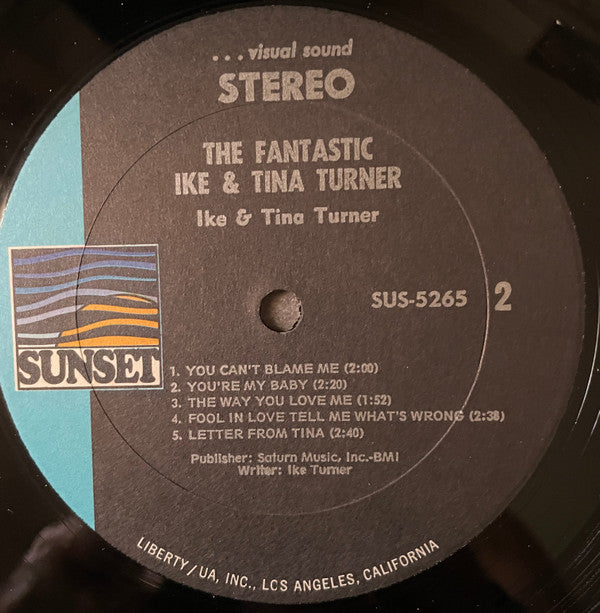 Ike & Tina Turner - The Fantastic Ike & Tina Turner - LP