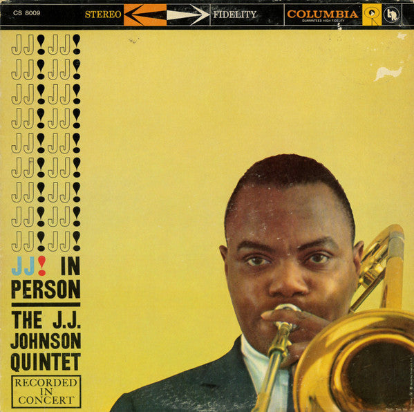 The J.J. Johnson Quintet - J. J. In Person! - LP