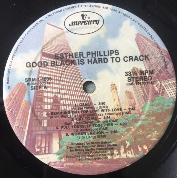 Esther Phillips - Good Black Is Hard To Crack - LP