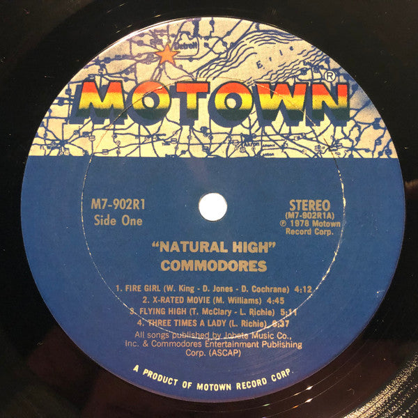Commodores - Natural High - LP