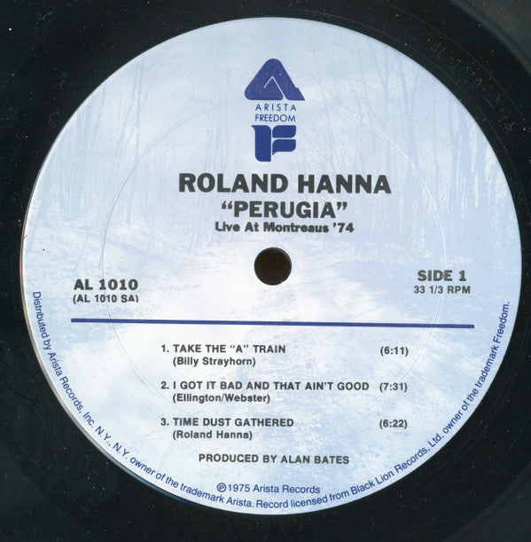 Roland Hanna - Perugia: Live At Montreux 74 - LP