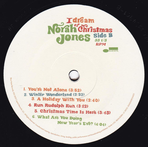 Norah Jones - I Dream Of Christmas - LP