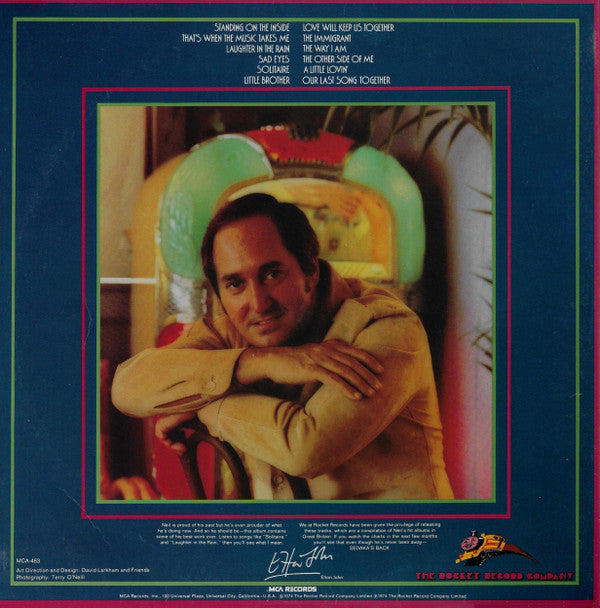 Neil Sedaka - Sedaka's Back - LP