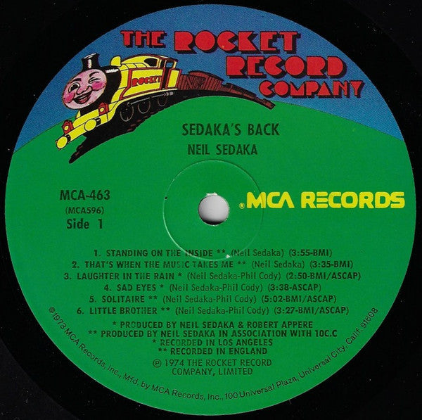 Neil Sedaka - Sedaka's Back - LP