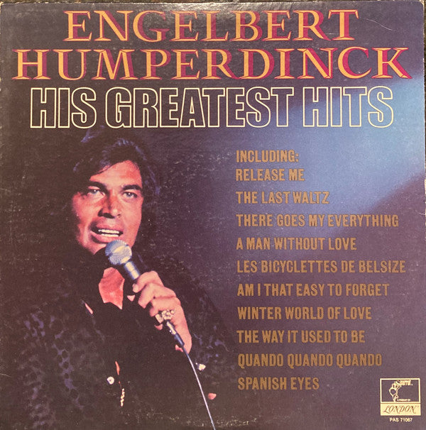 Engelbert Humperdinck - His Greatest Hits - LP