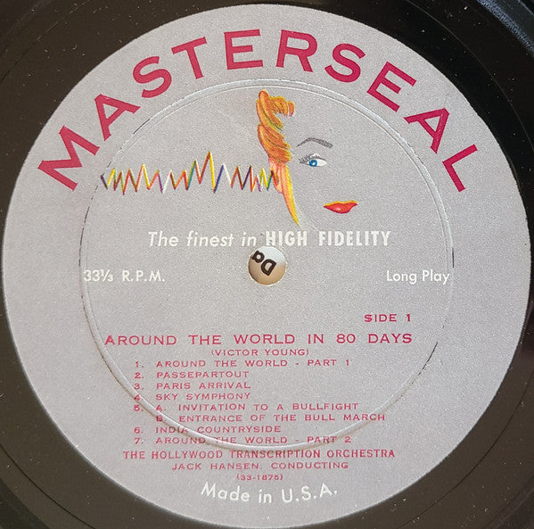 The Hollywood Transcription Orchestra - Around The World In 80 Days - LP