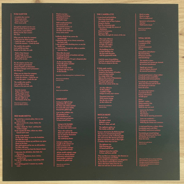 Rush - Moving Pictures - LP