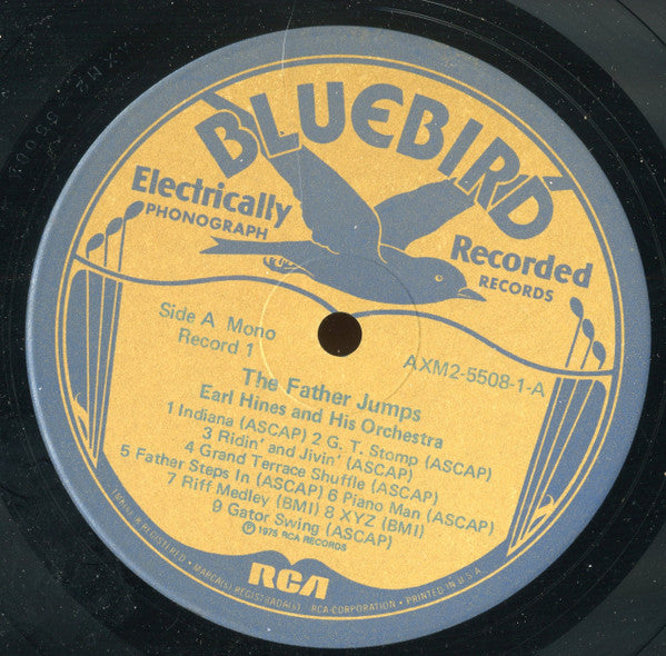 Earl Hines And His Orchestra - The Father Jumps - LP