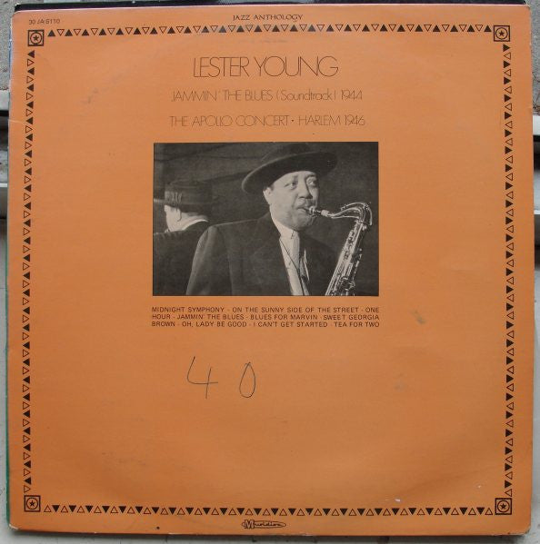Lester Young - Jammin' The Blues  - The Apollo Concert - LP