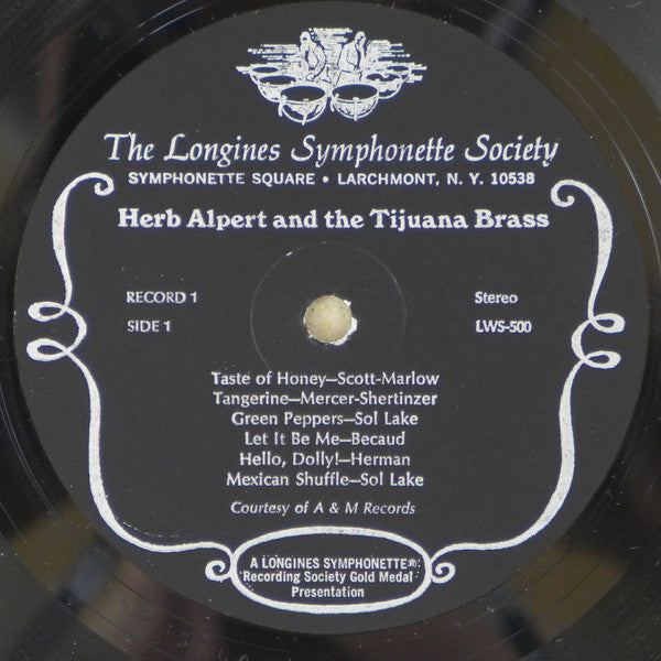 Herb Alpert And The Tijuana Brass*, Baja Marimba Band - A Treasury Of Herb Alpert And The Tijuana Brass Plus Selections From The Baja Marimba Band - LP