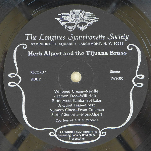Herb Alpert And The Tijuana Brass*, Baja Marimba Band - A Treasury Of Herb Alpert And The Tijuana Brass Plus Selections From The Baja Marimba Band - LP