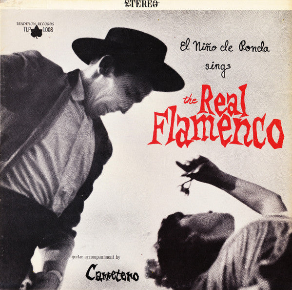 El Niño De Ronda* -  Sings The Real Flamenco - LP