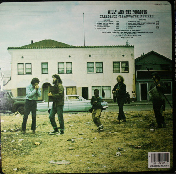 Creedence Clearwater Revival - Willy And The Poor Boys - LP