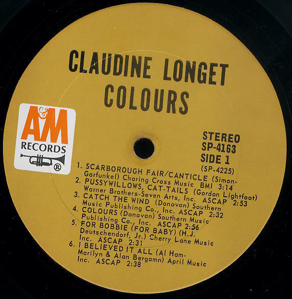Claudine Longet - Colours - LP